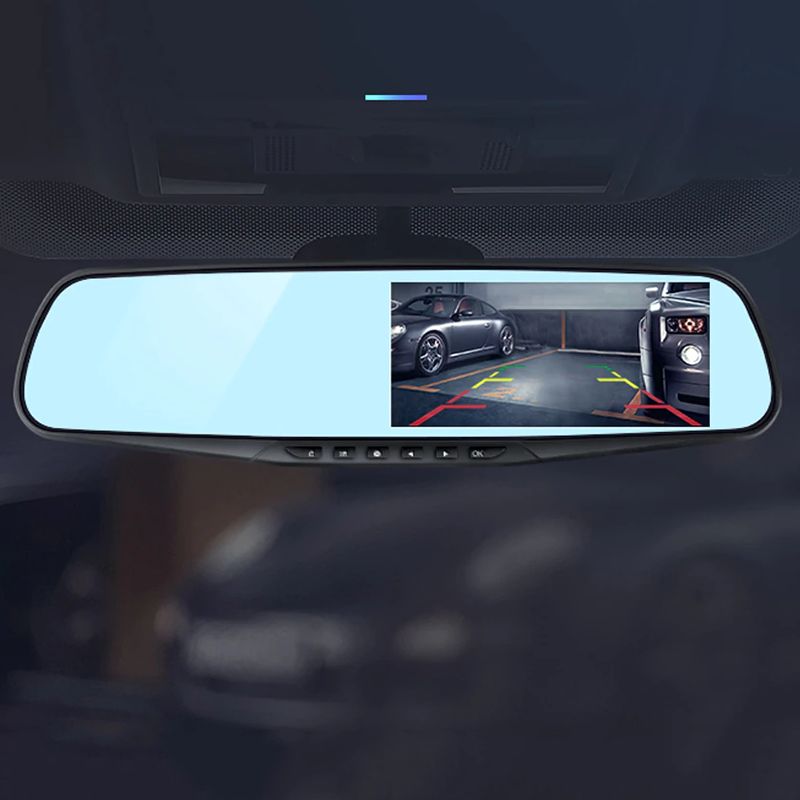 Espejo 3 CAMARAS Retrovisor para AUTO