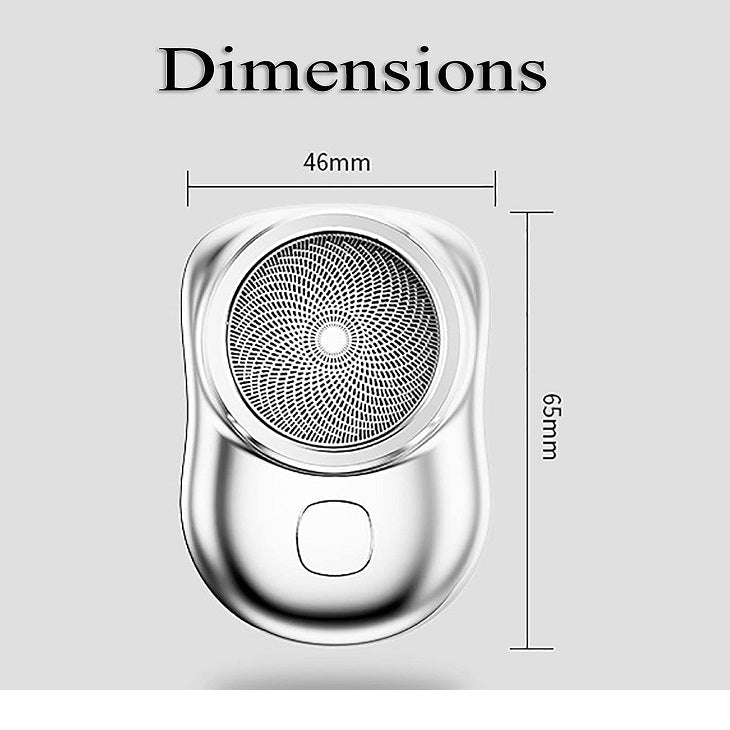 Mini Afeitadora Eléctrica Portatil