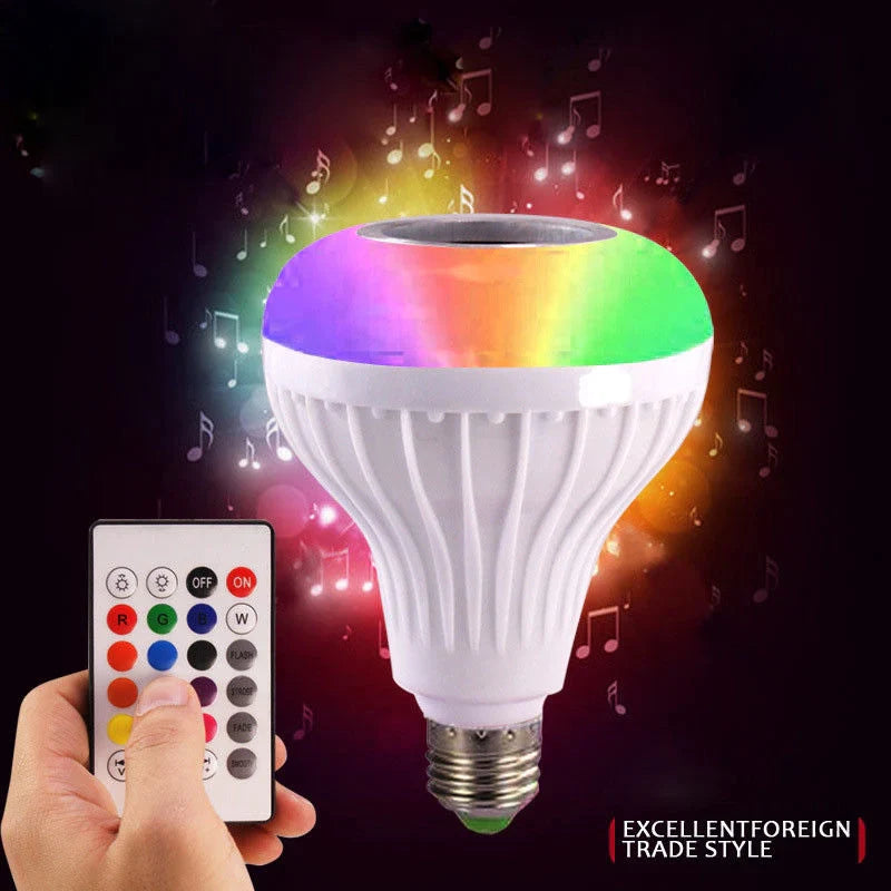 Lámpara Luz Led RGB Parlante Bluetooth