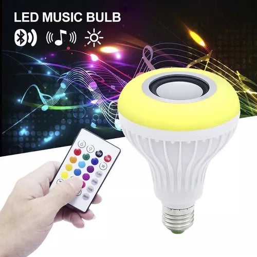 Lámpara Luz Led RGB Parlante Bluetooth