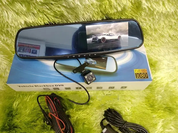 Espejo 3 CAMARAS Retrovisor para AUTO